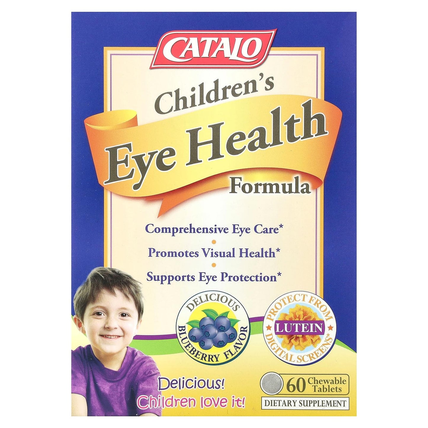 CATALO Children's Eye Health Formula Chewable 60 Tablets
