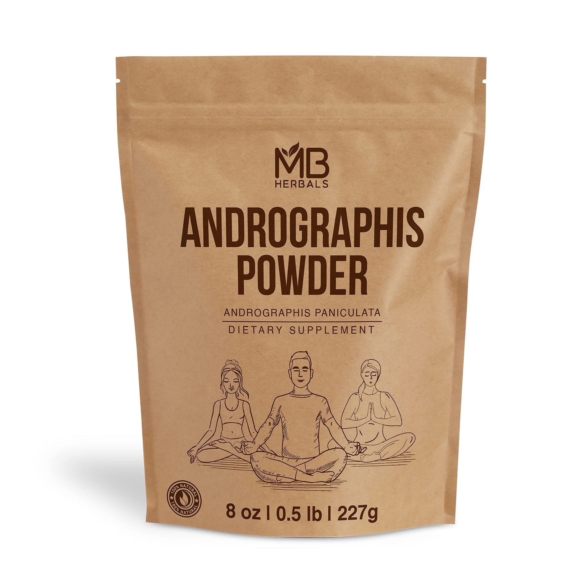MB Herbals Andrographis Paniculata Leaf Powder 8 oz