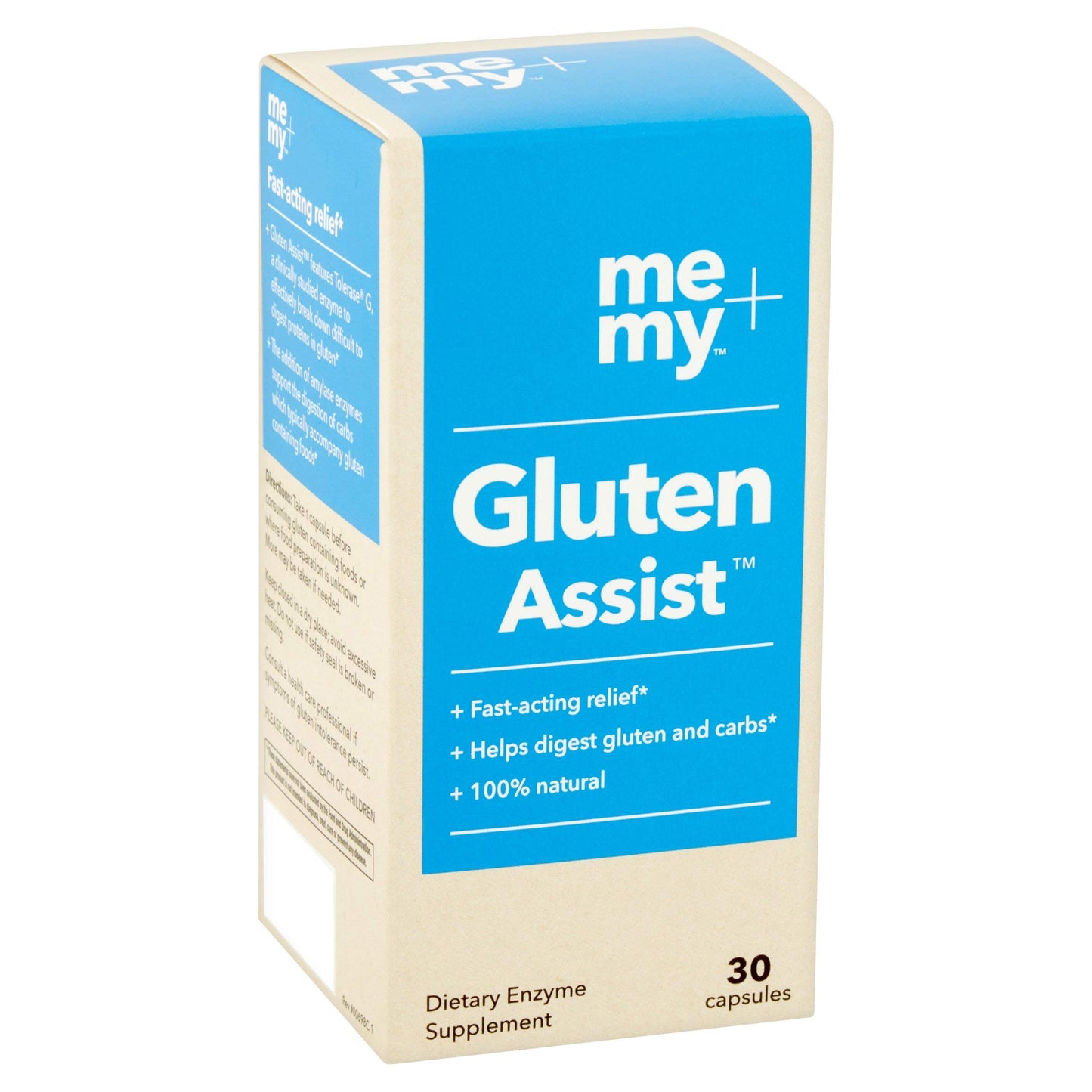 Me + My Gluten Assist Dietary Enzyme Capsule, 30 Count
