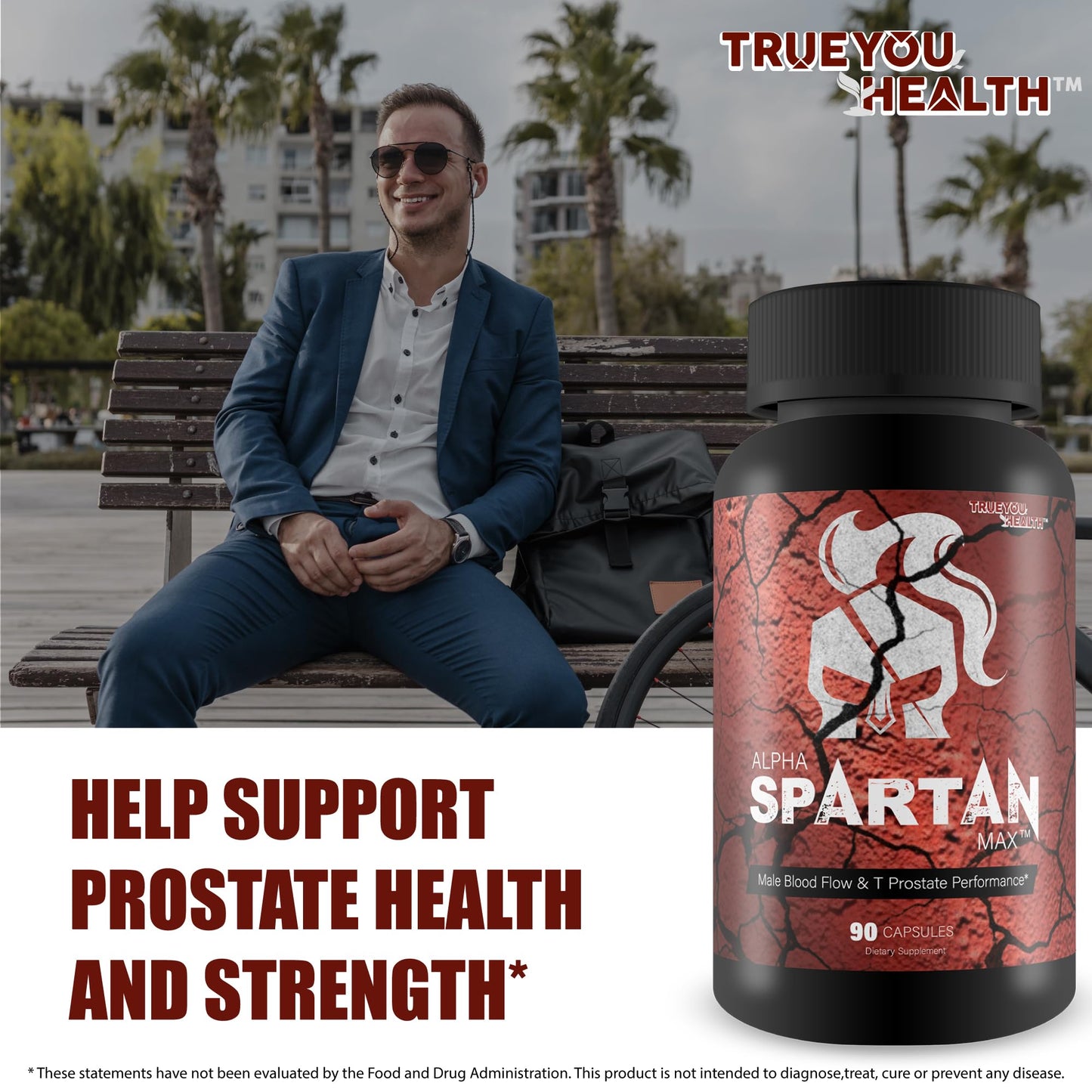 True You Health Alpha Spartan Max Capsule 90 Count