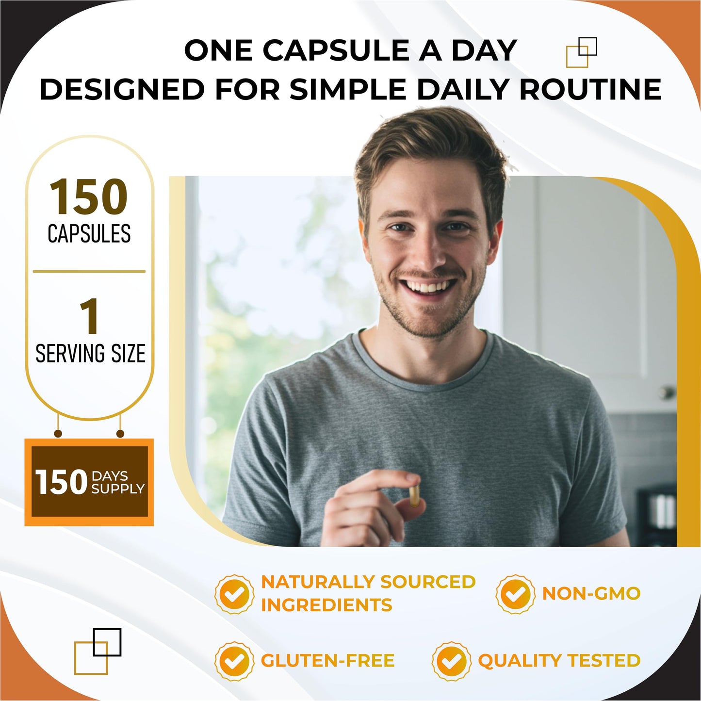 GUDOMET Organic Mushroom Complex 150 Capsules