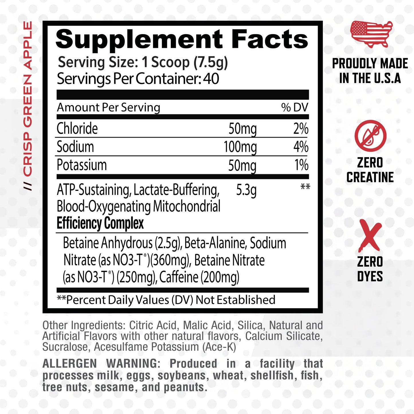 Purus Labs Condense Endurance & Pump Enhancing Pre Workout Powder 10.6