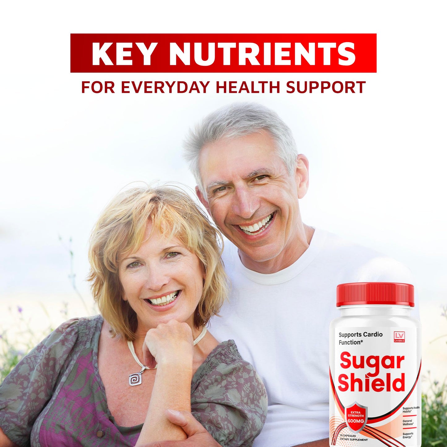 LIVORKA Sugar Shield Blood Support Capsules, 60 Capsules