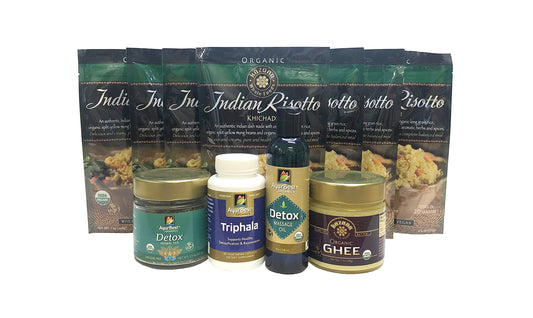 Kazana Whole Foods & AyurBest Satvik Ayurvedic Cleanse Kit Capsule 1
