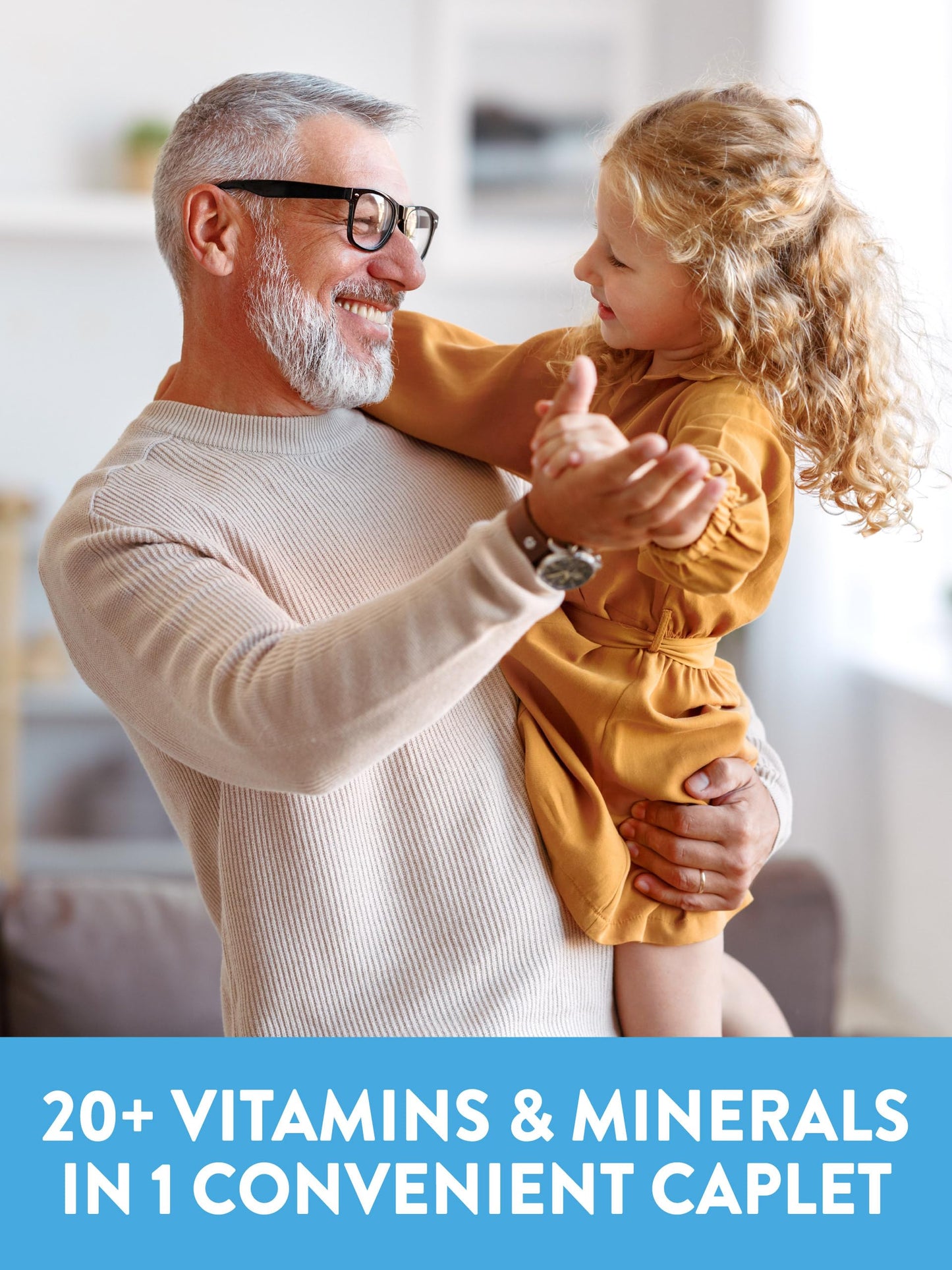 Nature's Truth Men's 50+ Multivitamin Caplets 100 Count
