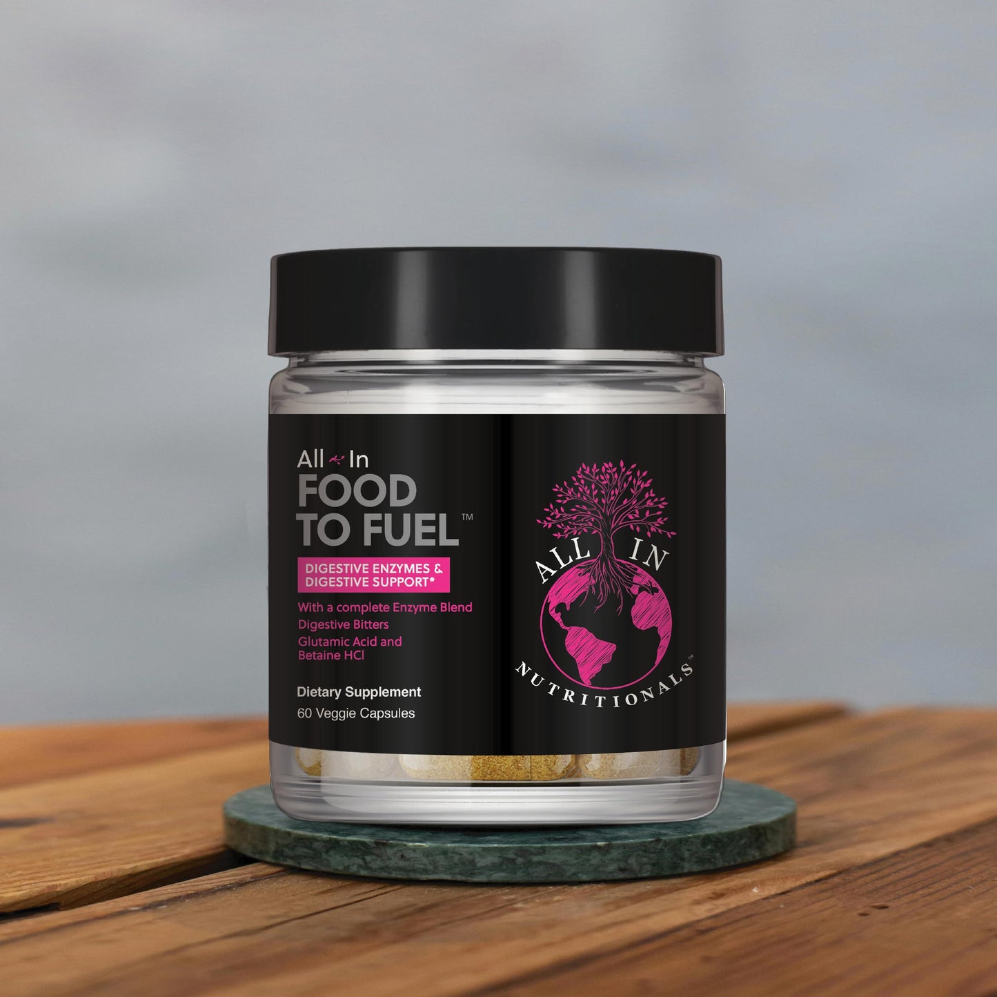 All In Nutritionals Food to Fuel Capsules 60