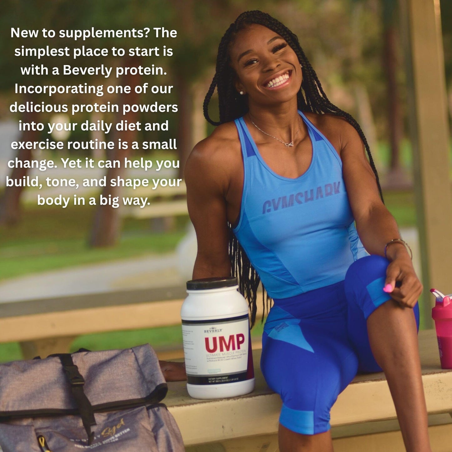 Beverly International UMP Protein Powder Rocky Road 32.8 oz