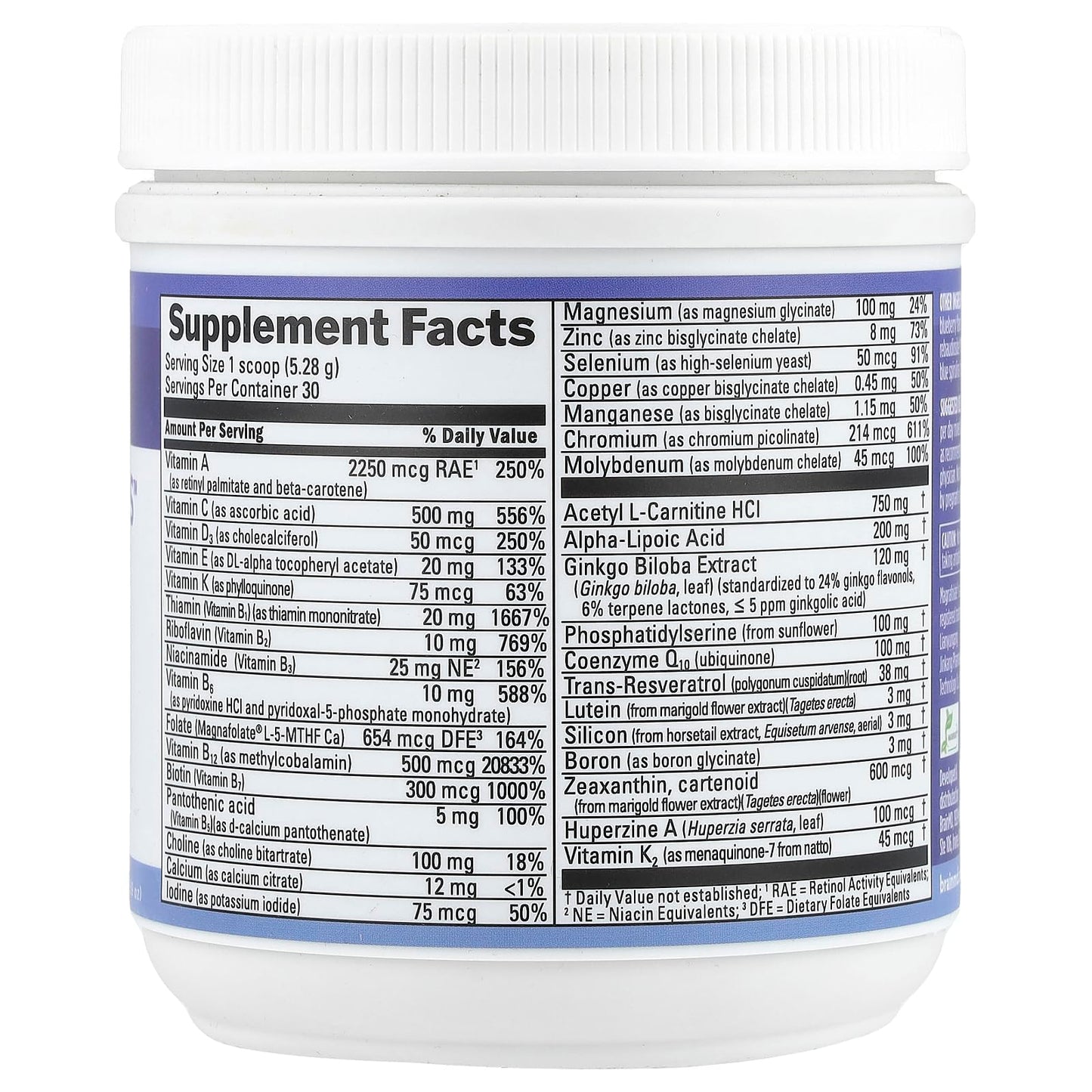 BRAINMD Bright Minds Memory Multi Capsules 120