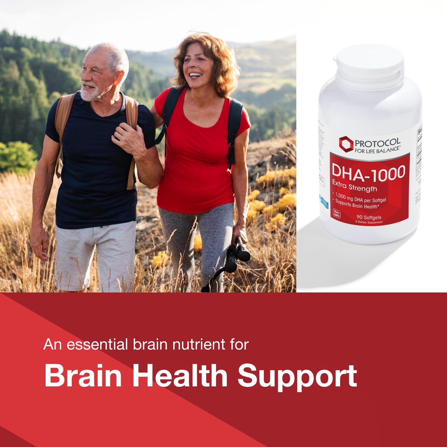 PROTOCOL FOR LIFE BALANCE DHA-1,000 Extra Strength Fish Oil Softgels 90