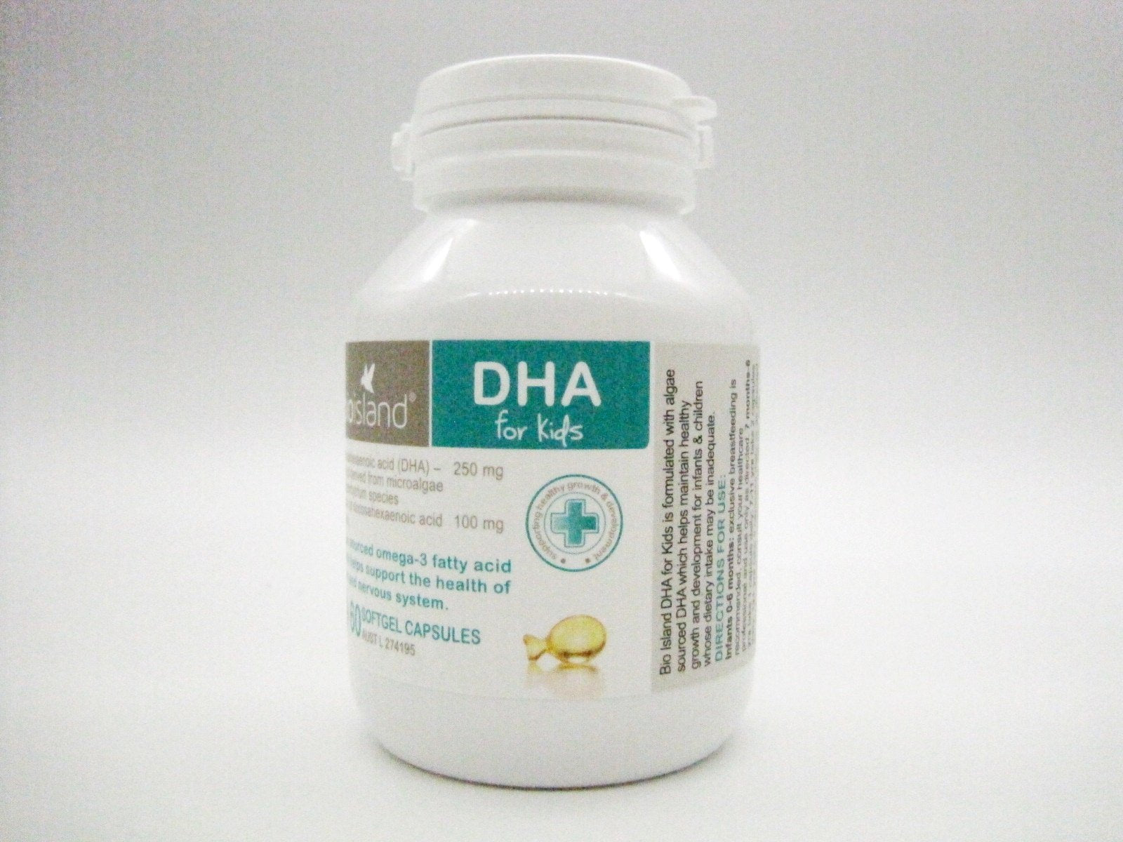 Bioisland DHA Kids Capsules 60 Count