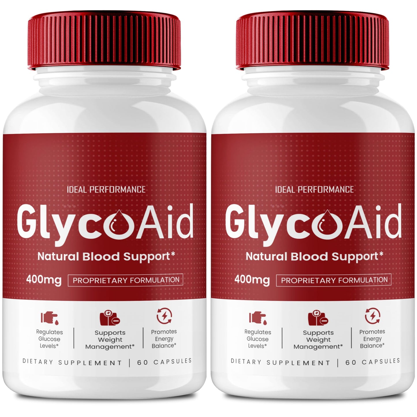 IDEAL PERFORMANCE GlycoAid Blood Support Capsules, 120 Count