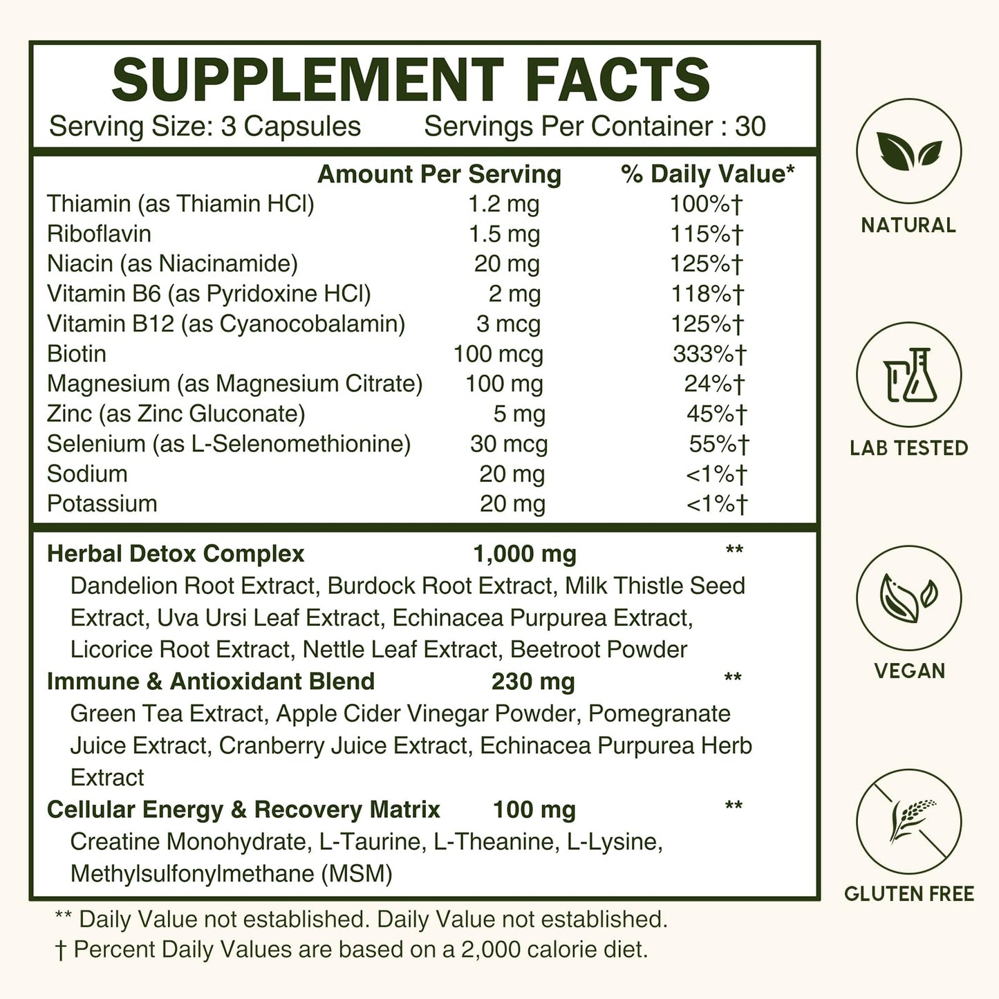 Luxekem 29-in-1 Herbal Cleanse Powder, 60 Ounces