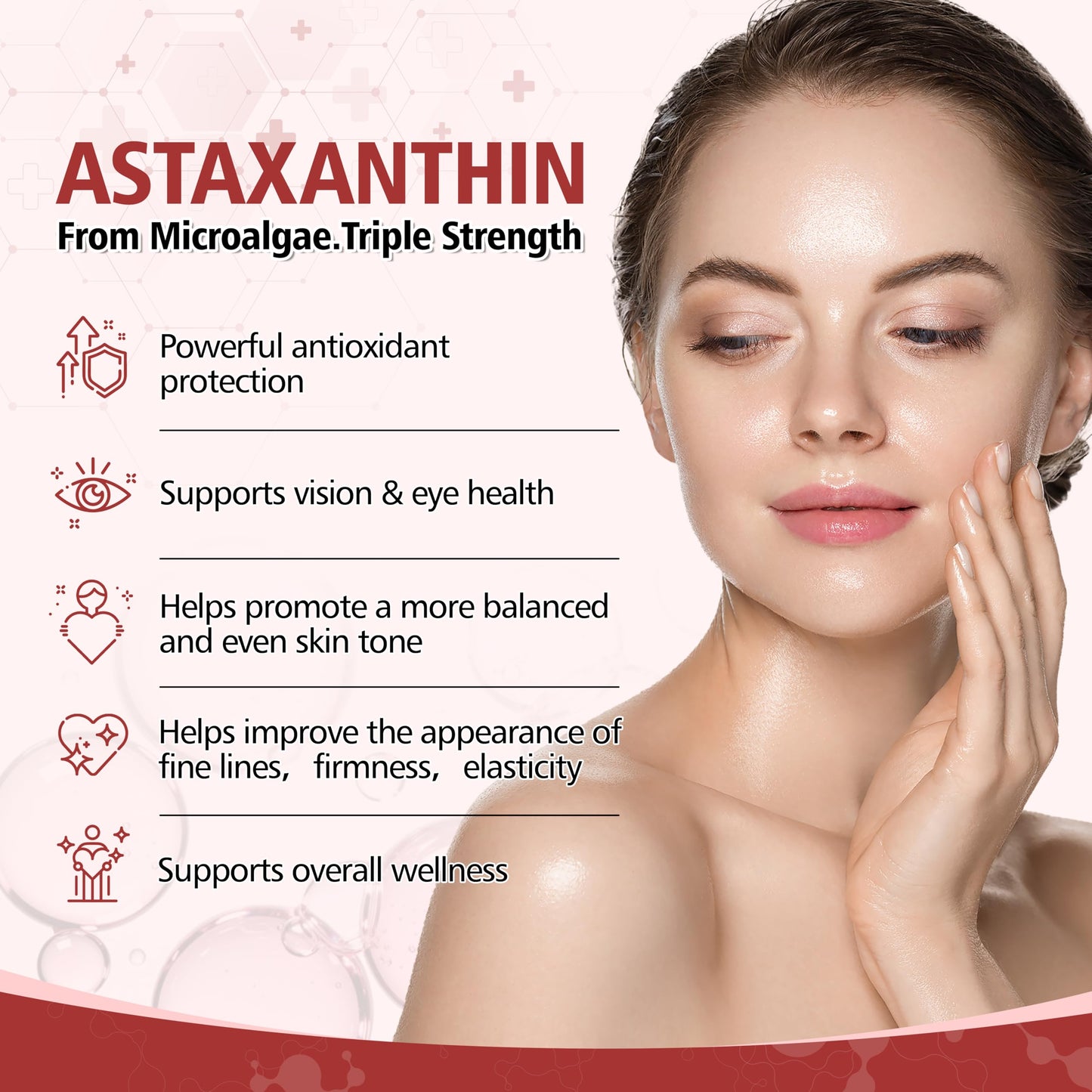 PixelVerve Astaxanthin 12mg Supplement 360 Capsules