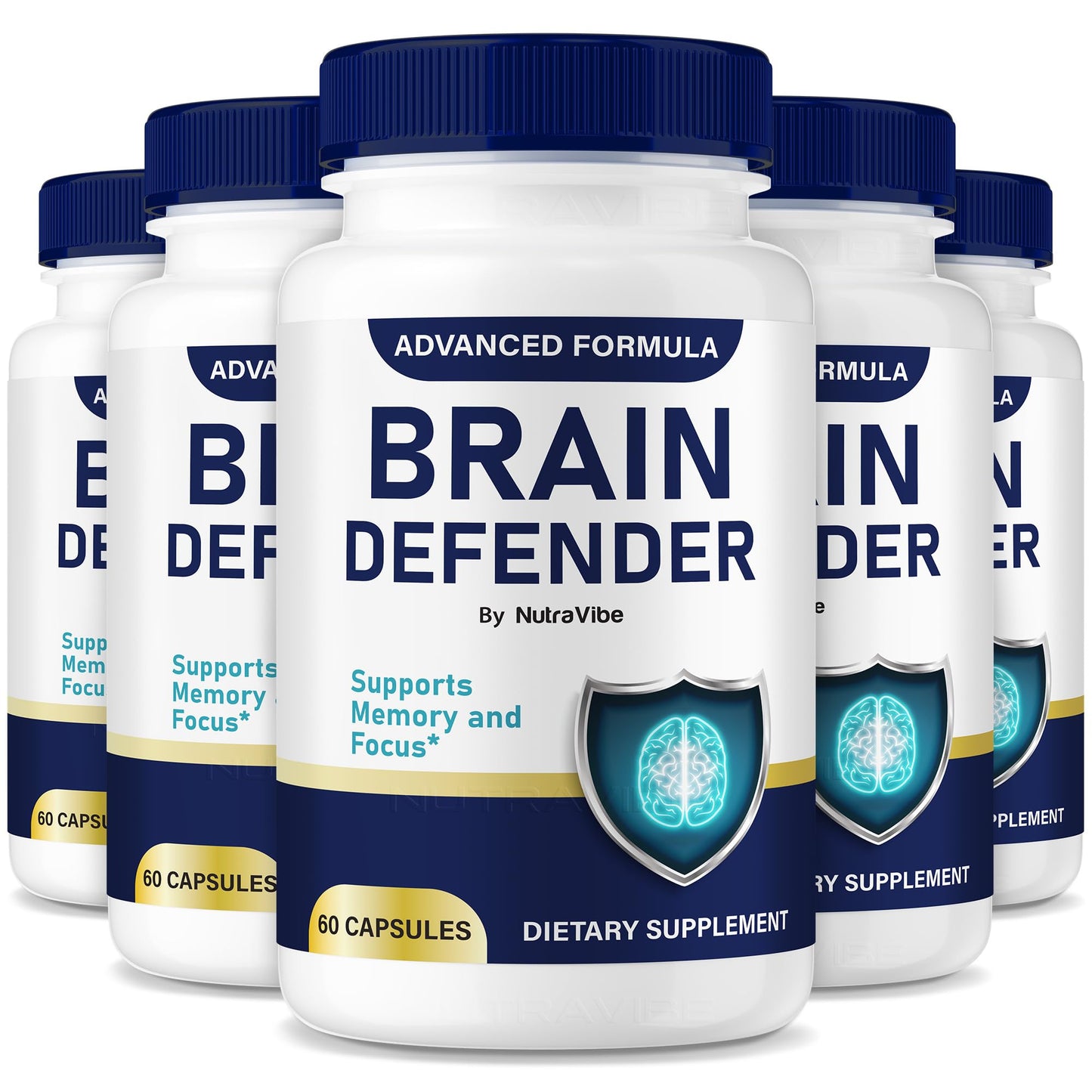 NutraVibe Brain Defender Capsules 300
