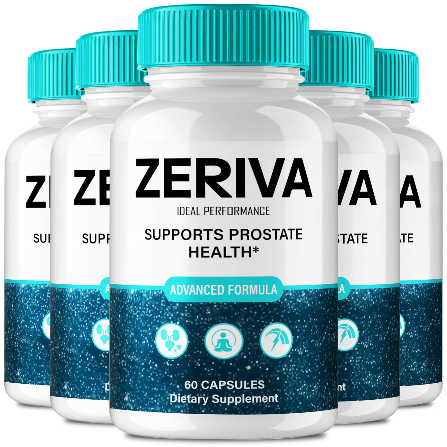 IDEAL PERFORMANCE Zeriva Prostate Health Supplement Capsules, 300 Capsules