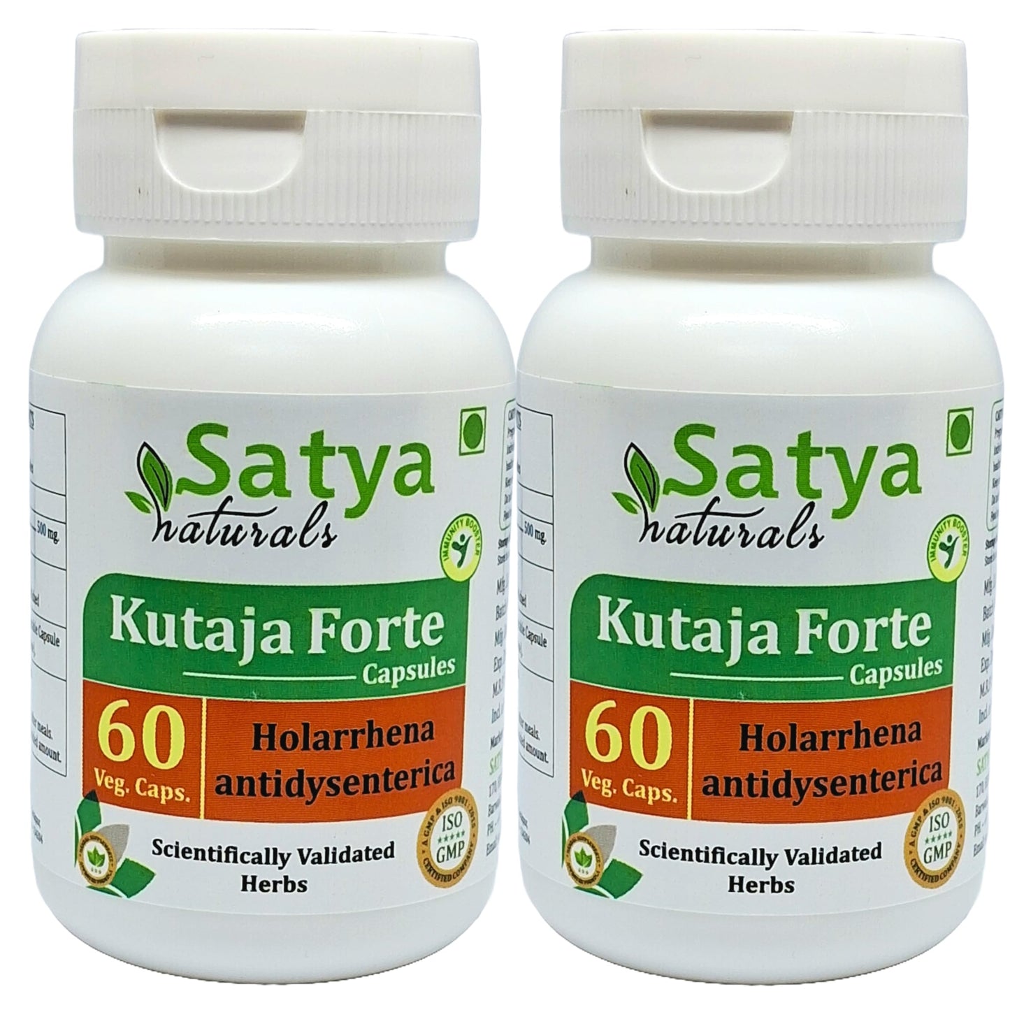Satya Naturals Kutaja Forte Capsules 500 mg 120 Count
