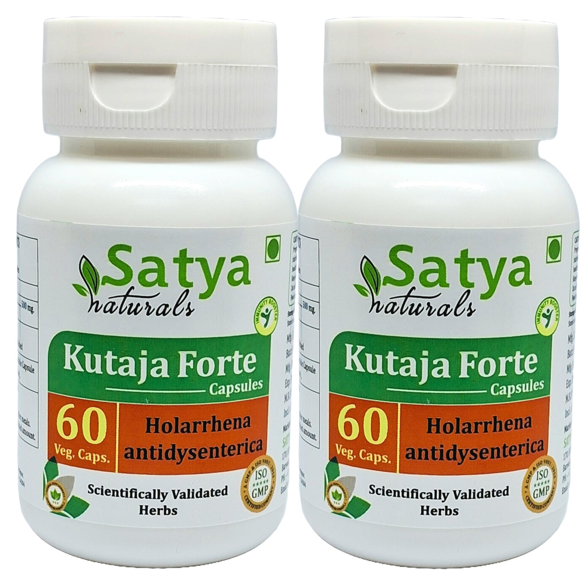 Satya Naturals Kutaja Forte Capsules 500 mg 120 Count