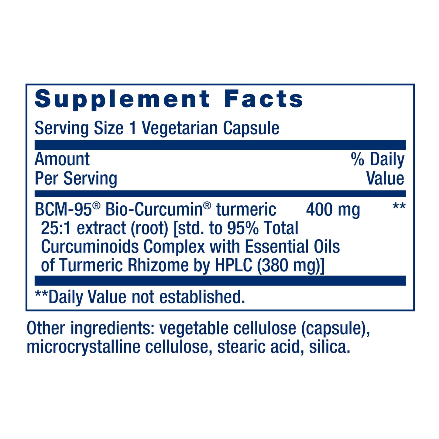 Life Extension Super Bio-Curcumin Turmeric Extract Capsule 60 Count