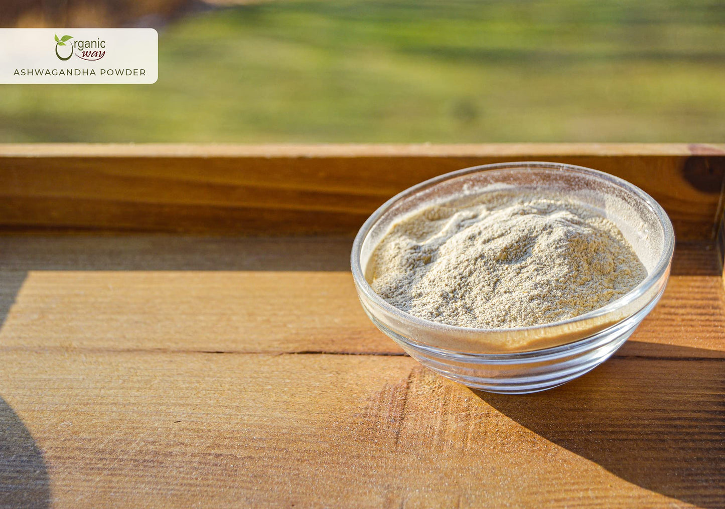 Organic Way Ashwagandha Root Powder (Withania somnifera), 8 Ounces