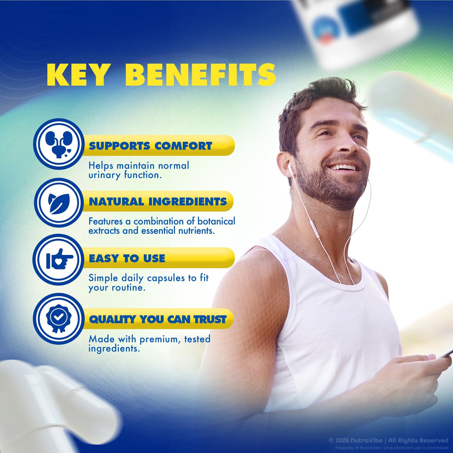 NutraVibe Prosturox Capsule 60 Count