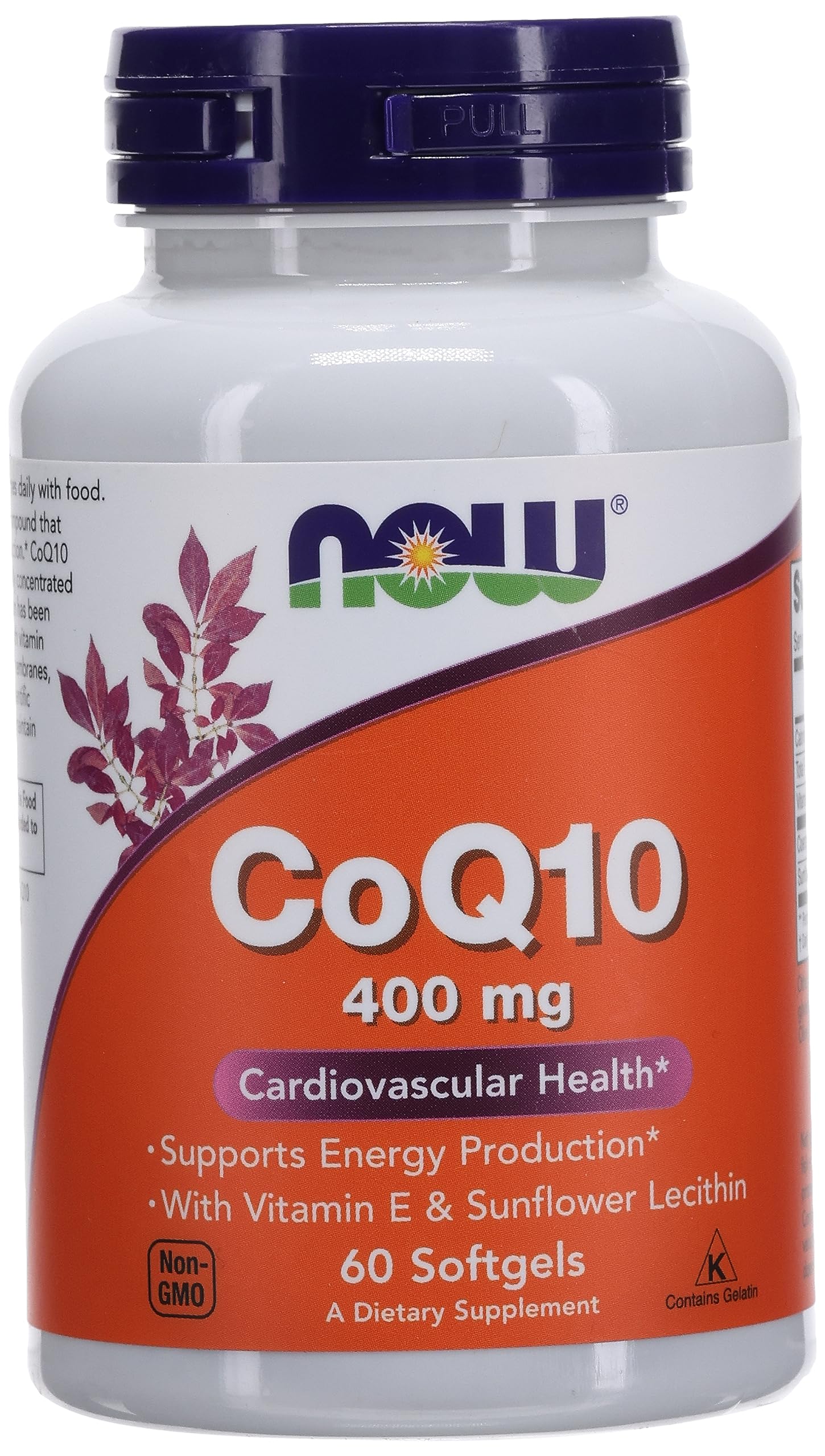 NOW Foods Co Enzyme Q10 400 mg Capsules, 60 Count