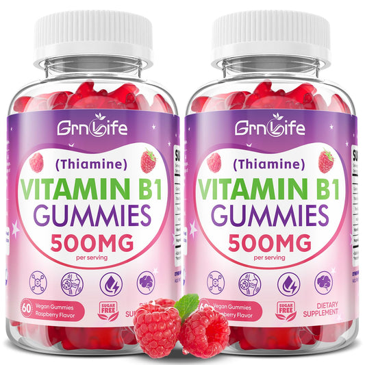 GrnLife Vitamin B1 Gummies, 120 Count