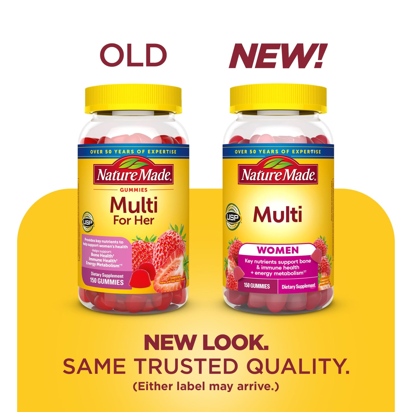 Nature Made Multivitamin For Women Gummy 150-Count