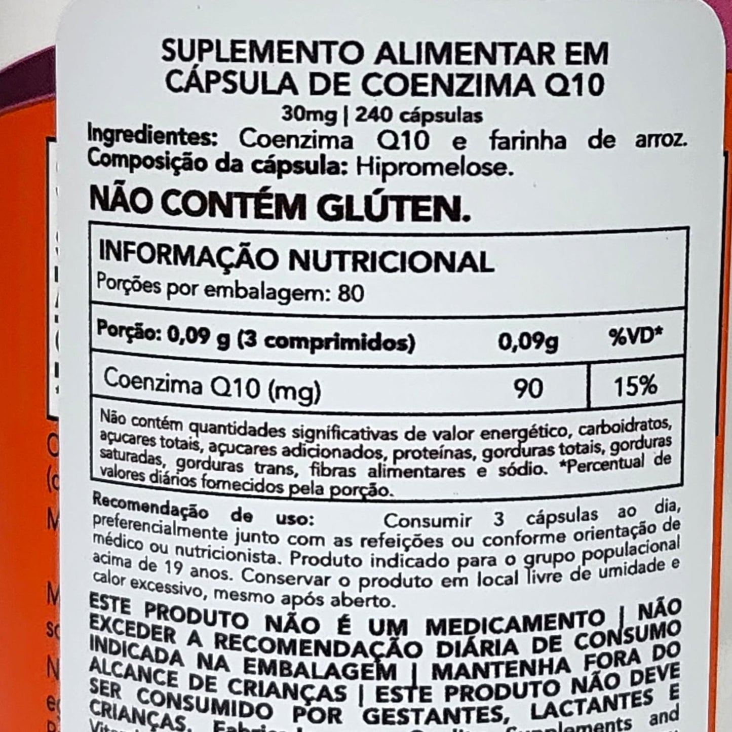 NOW Foods CoQ10 30mg Capsule, 240 Count