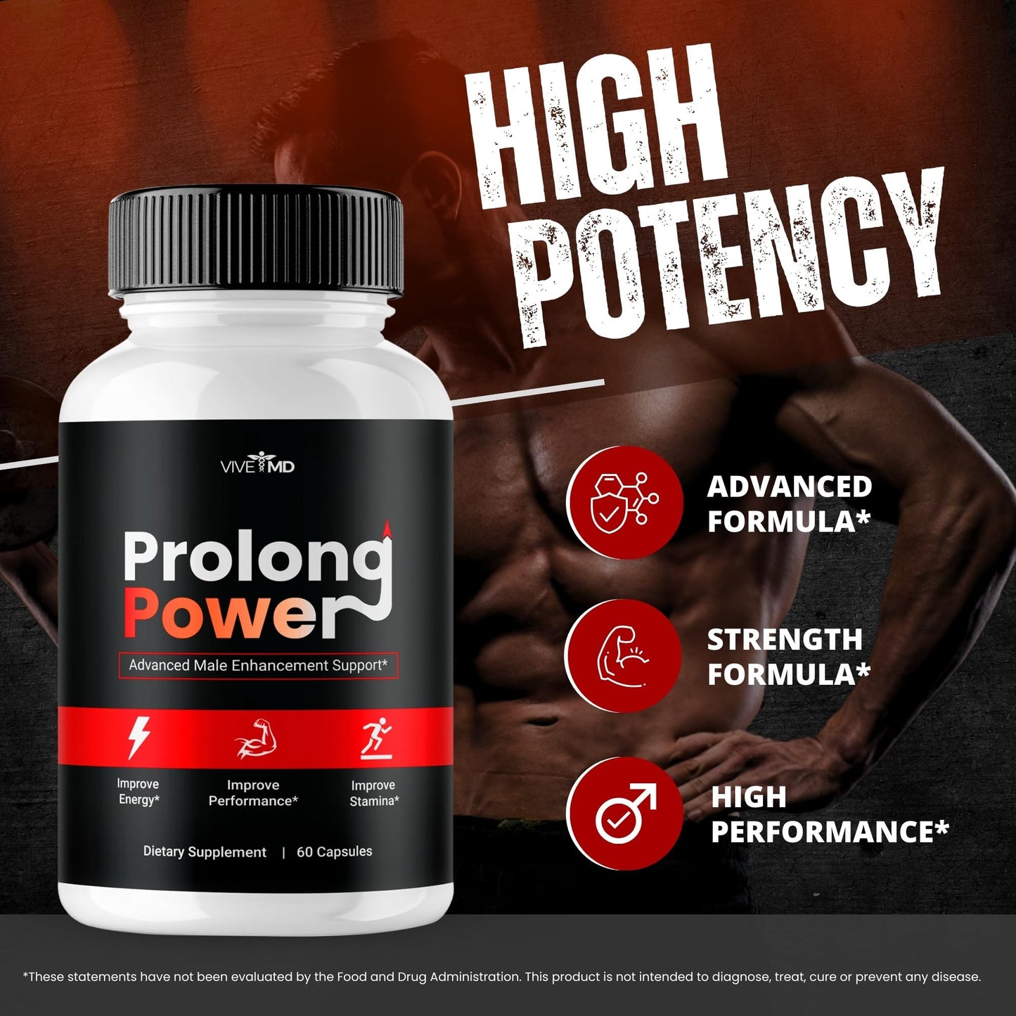 Wellnessesity Prolong Power Capsules, 60 Capsules