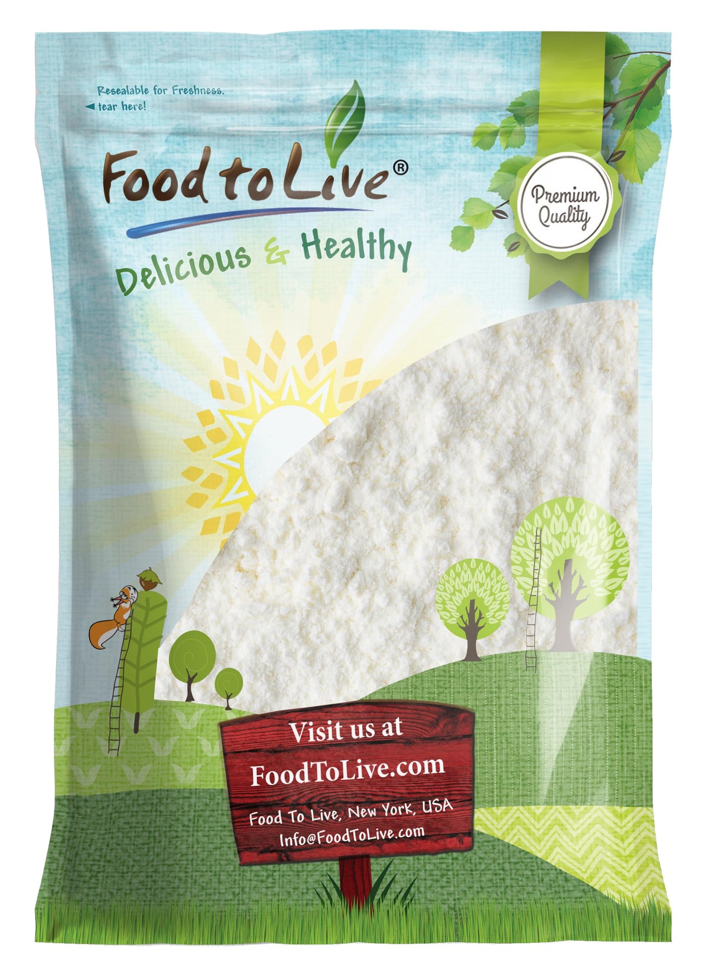 Food to Live Creatine Monohydrate Micronized Powder, 160 Count