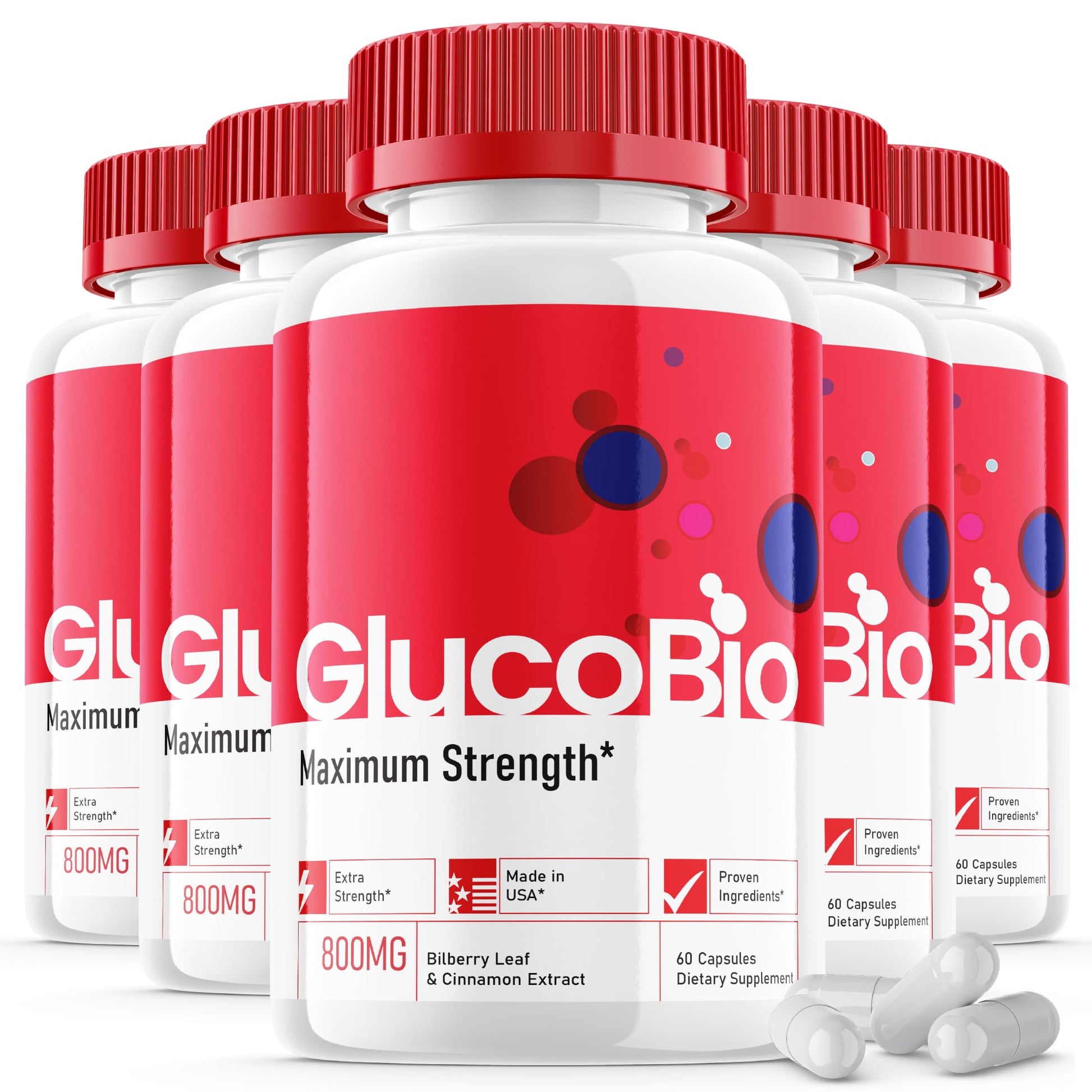 Purvia Gluco Bio Capsules 300 Capsules