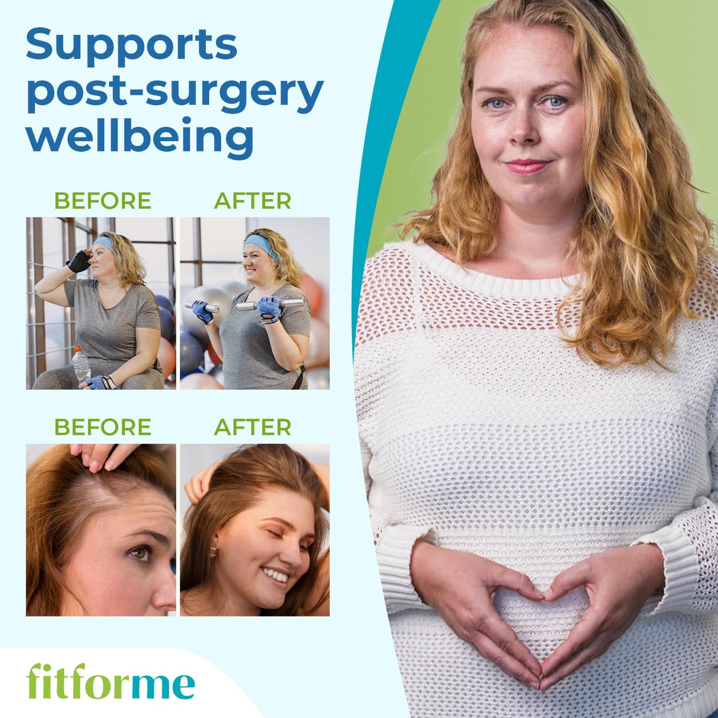 FitForMe Bariatric Multivitamin with Iron for Gastric Bypass Surgery – Capsule, 30 Count