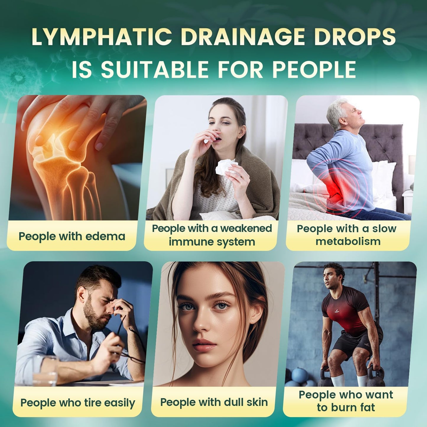 VivoNu 21-in-1 Liposomal Lymphatic Drainage Drops – Advanced Herbal Detox & Immune Booster with Echinacea, Burdock Root, Elderberry & Seaweed Extract – 6000mg High Potency Softgel 1 Count