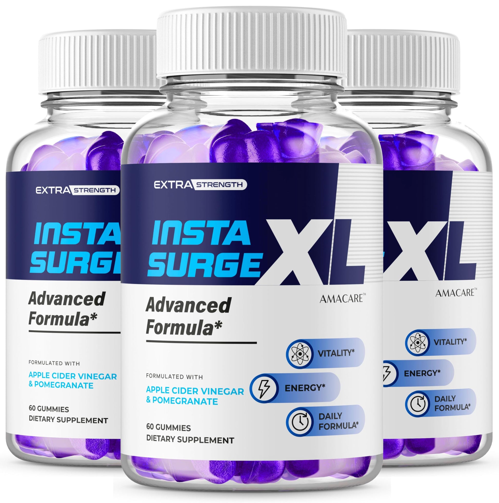 AMACARE Insta Surge XL Gummies 180 Gummies