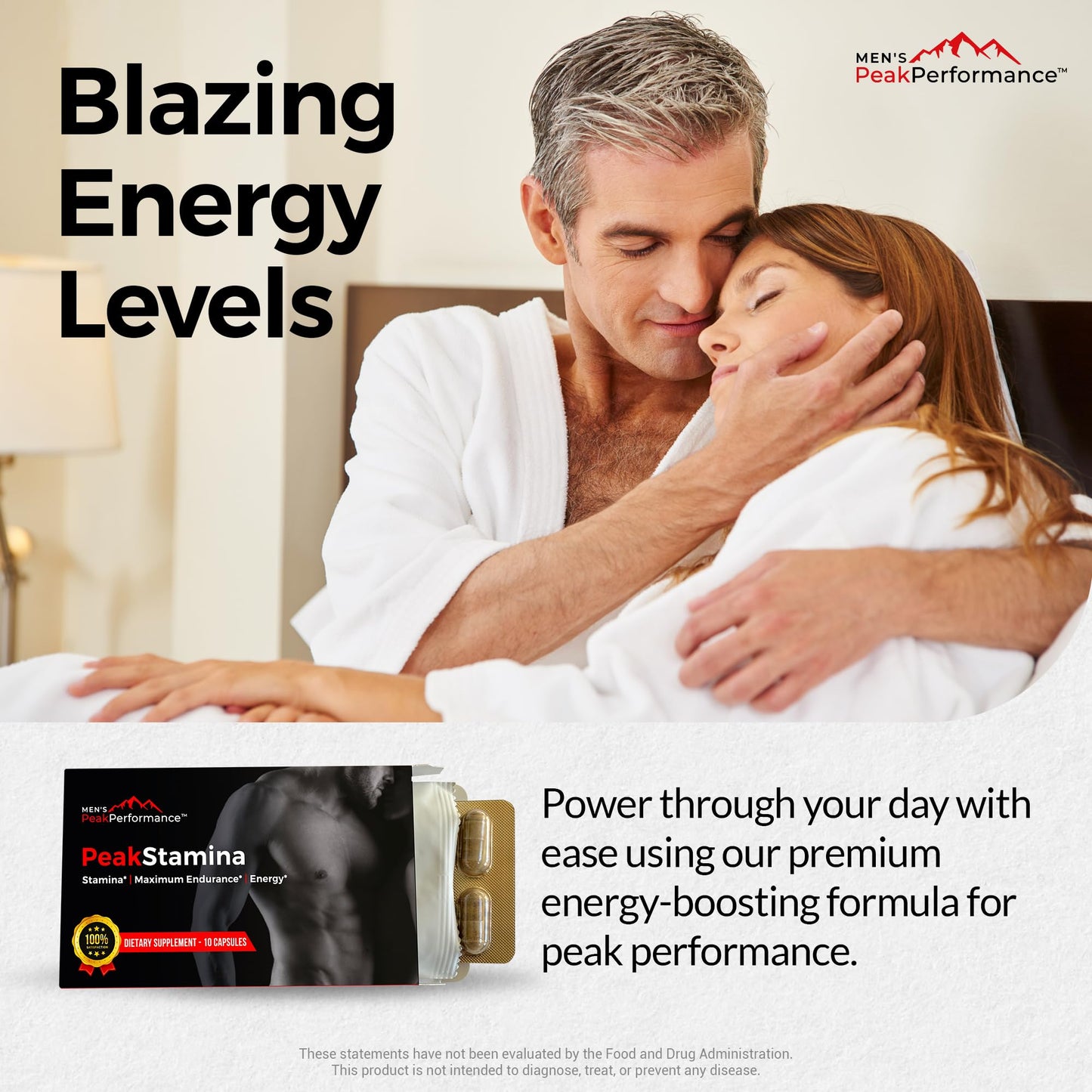 MEN'S PeakPerformance Male Maximizer Supplement 10 Capsules