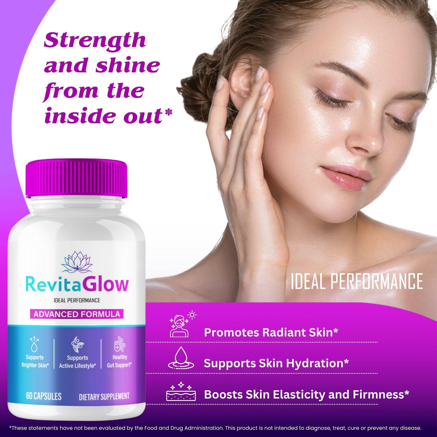 IDEAL PERFORMANCE RevitaGlow Capsule 60 Count