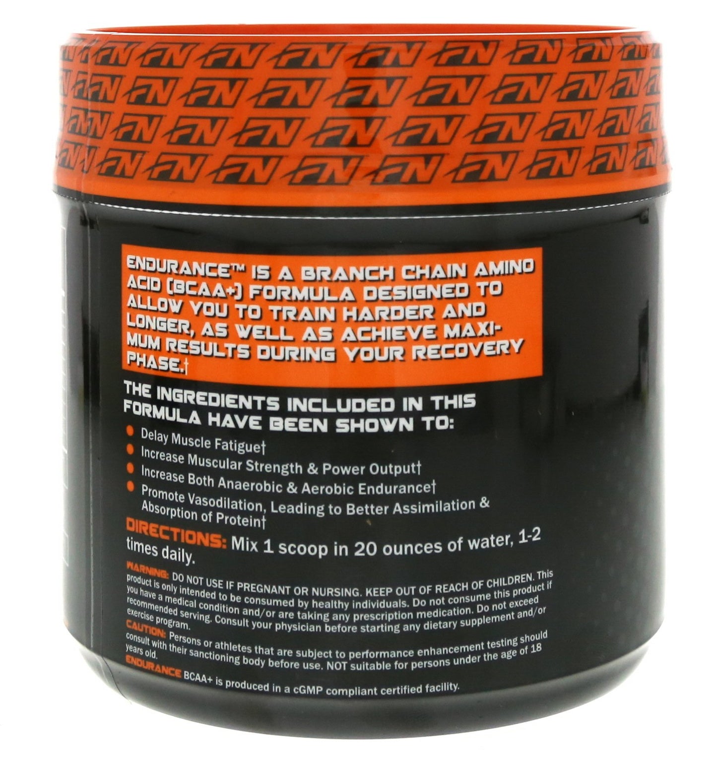 Formutech Nutrition Endurance 2:1:1 BCAA + Train Harder & Longer Maximum Recovery Powder 15.3 Ounce