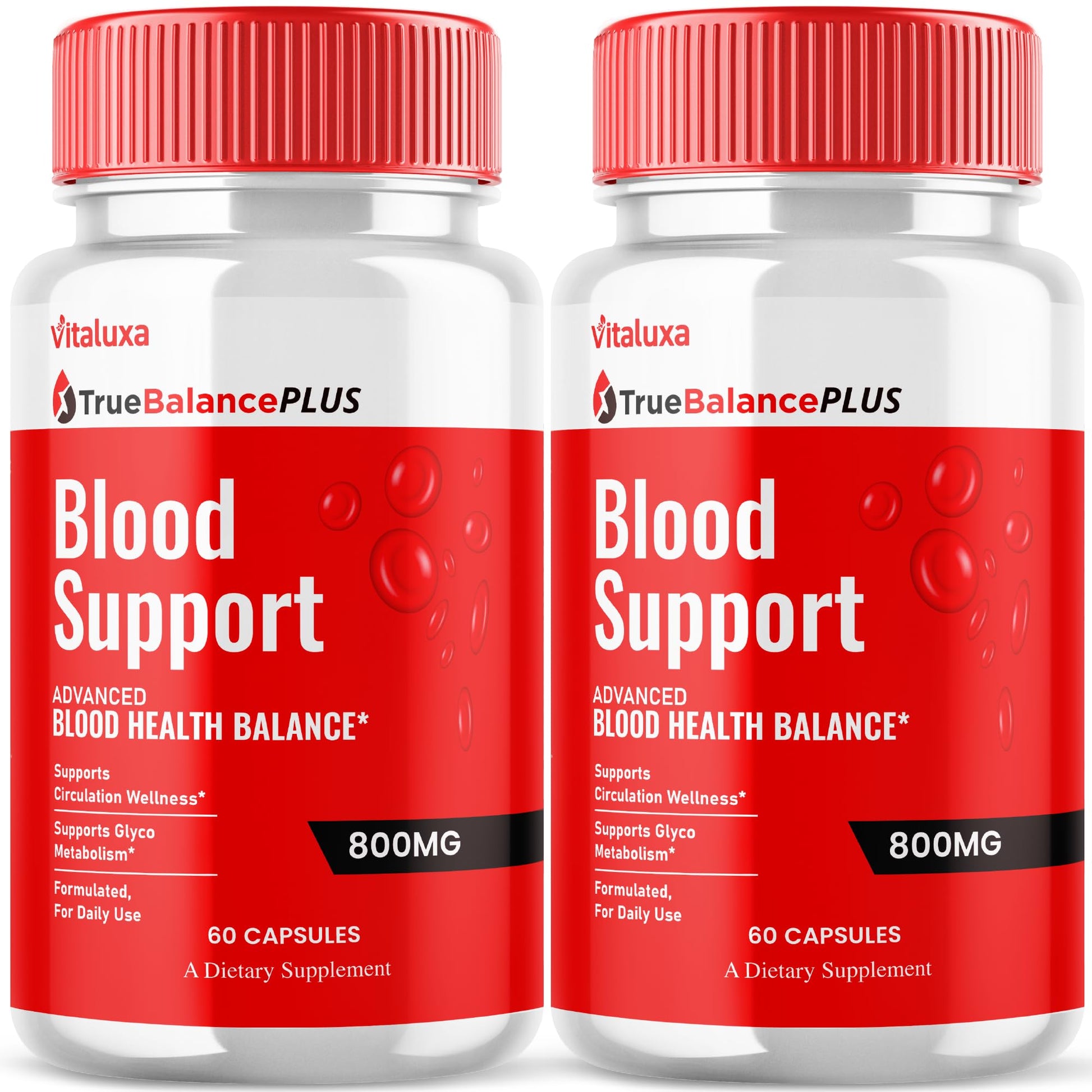 Vitaluxa Tru Balance Blood Support, 120 Capsules