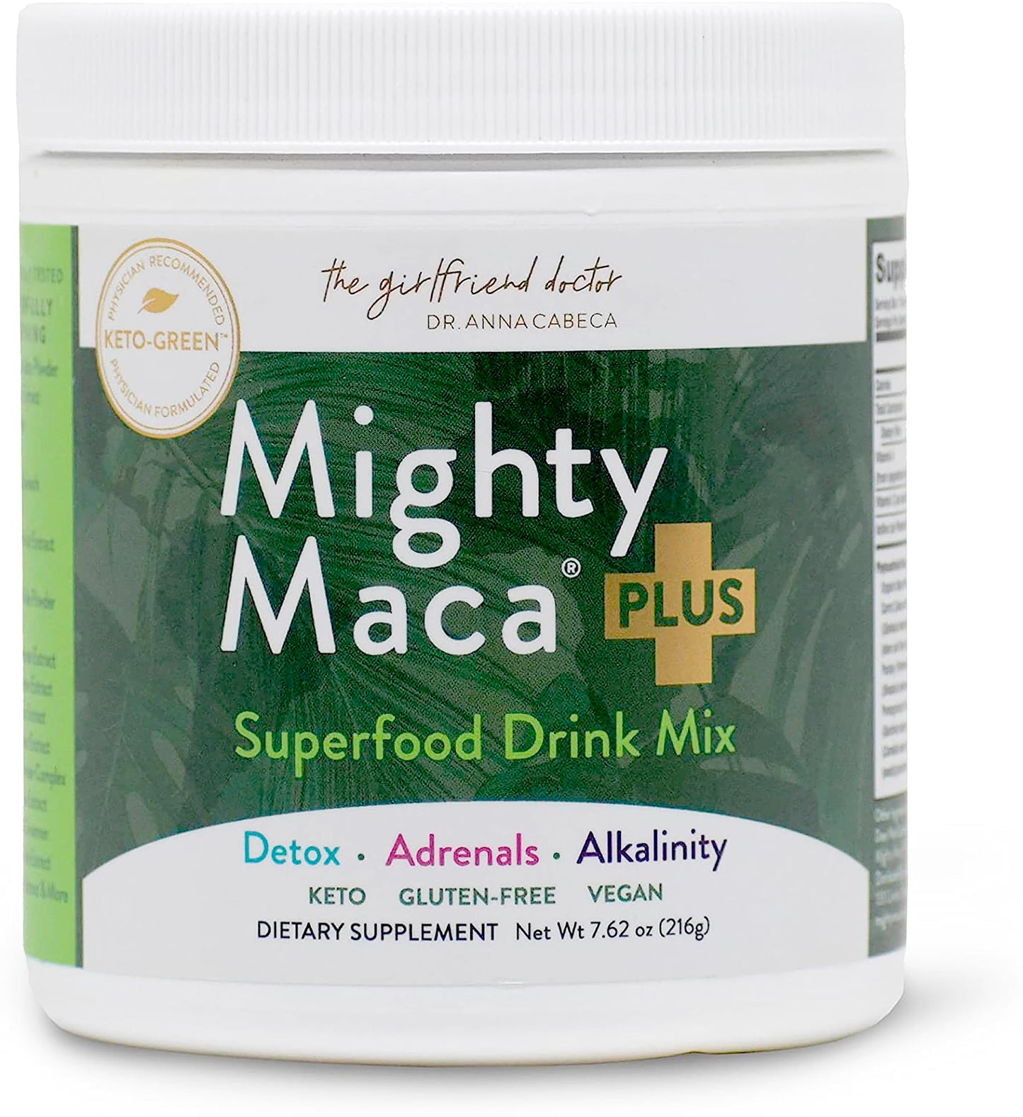 VIDAPURA Mighty Maca Plus Organic Maca Root & Greens Superfood Powder 7.2 oz