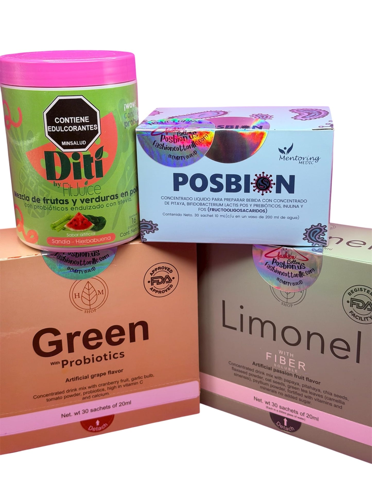 POSBION Green Probiotic Softgels 90 Count