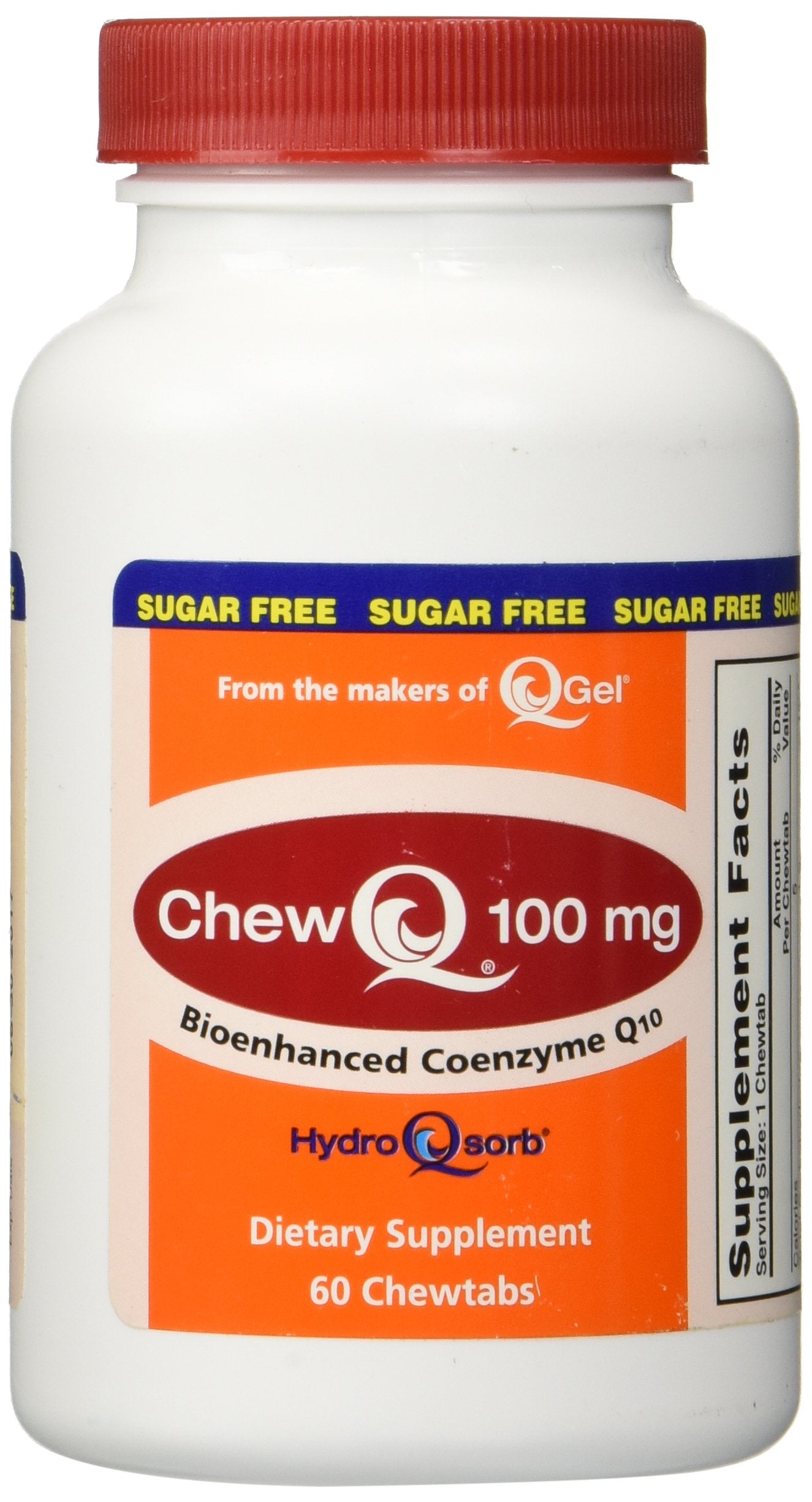 ChewQ Chewable CoQ10 100mg, 60 Count