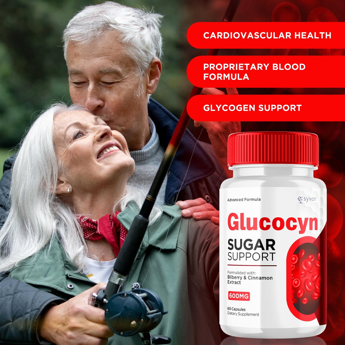 Syvor Glucocyn Capsule, 180 Capsules