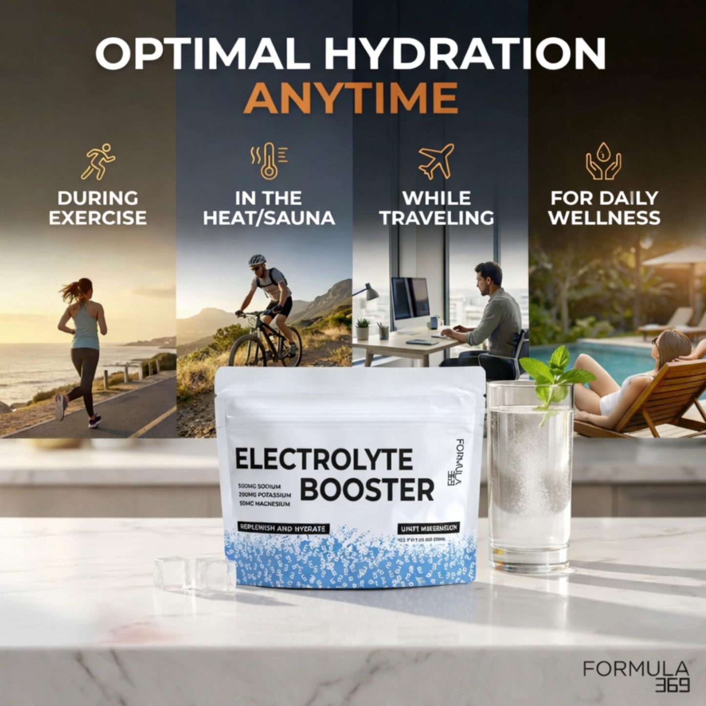 Formula 369 Electrolyte Booster Powder 8.43 oz