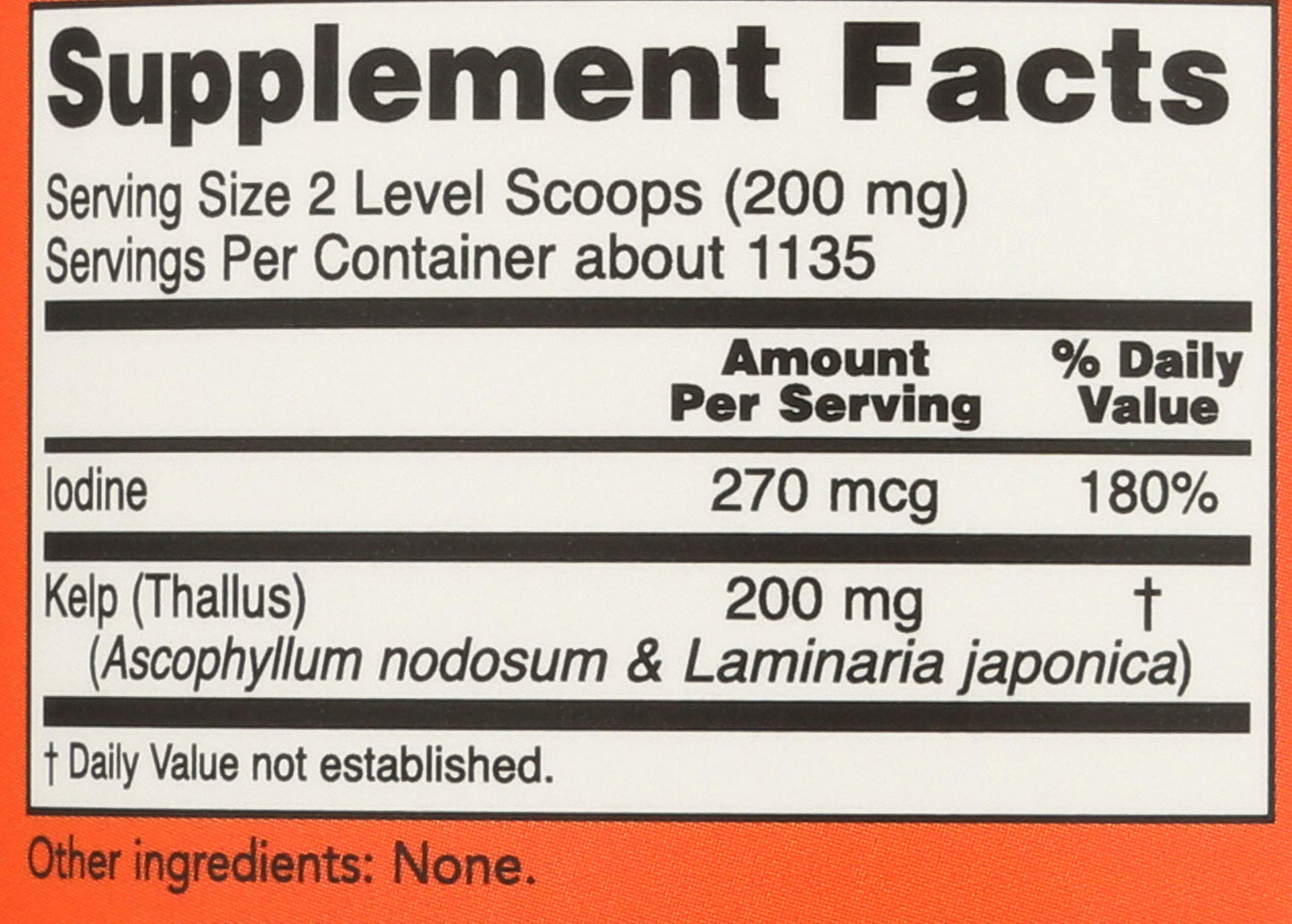 NOW Foods Kelp Powder 8 oz