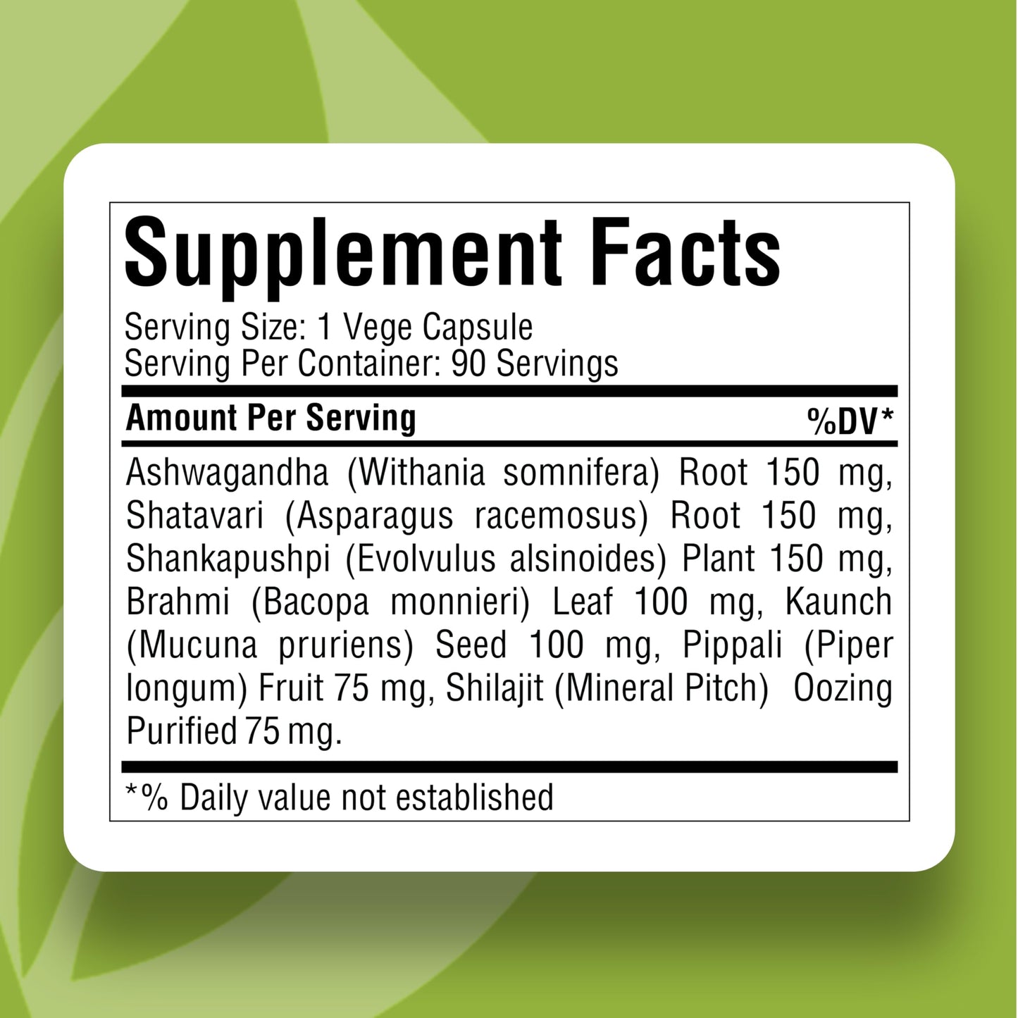 Herbsforever True Calm Capsules 90 Count