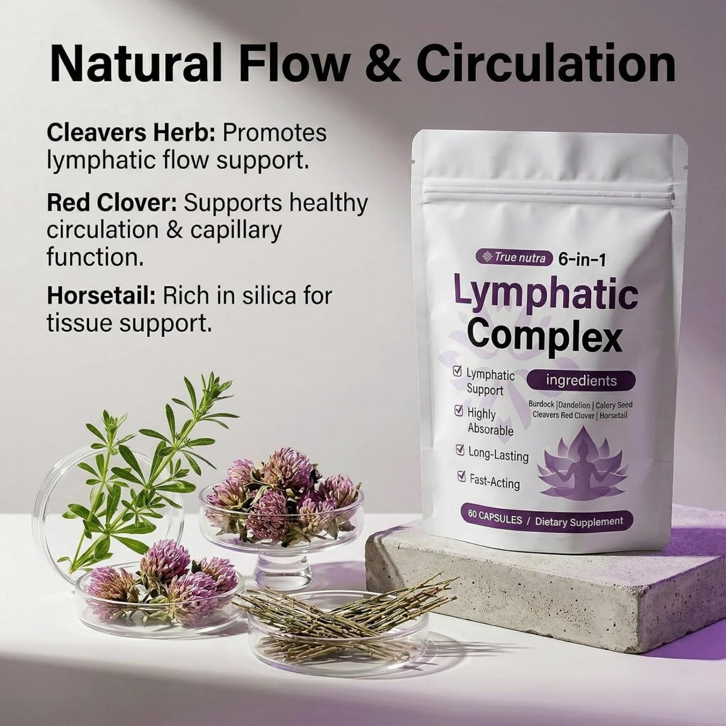 True Nutra Lymphatic Complex 60 Capsules
