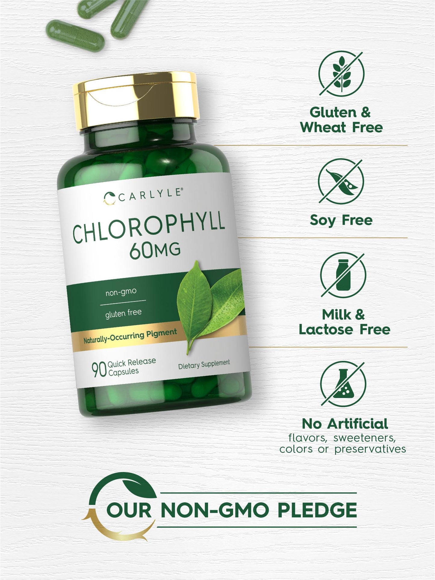 Carlyle Chlorophyll 90 Capsules