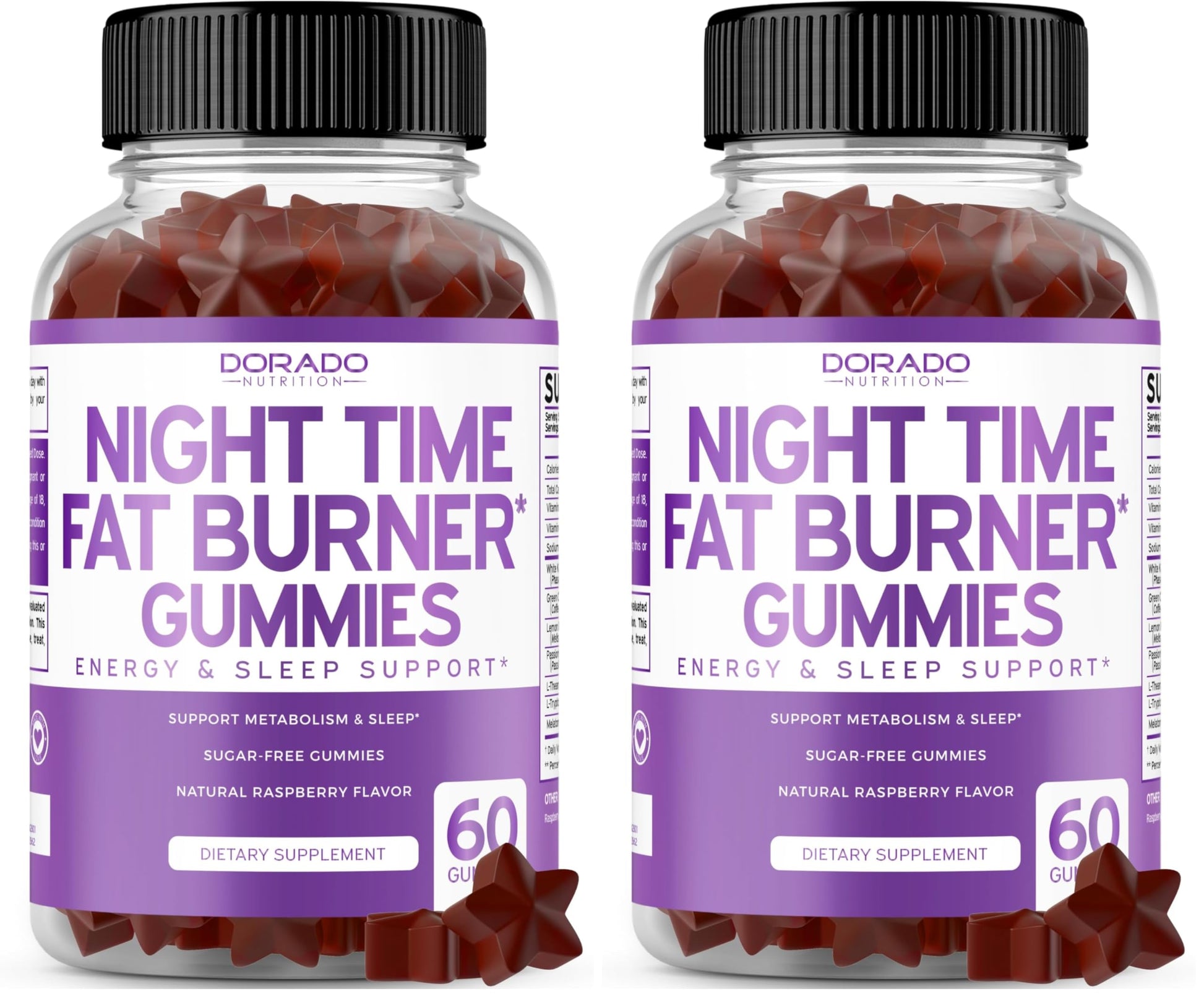 DORADO NUTRITION Night Time Fat Burner Gummies 120 Gummies