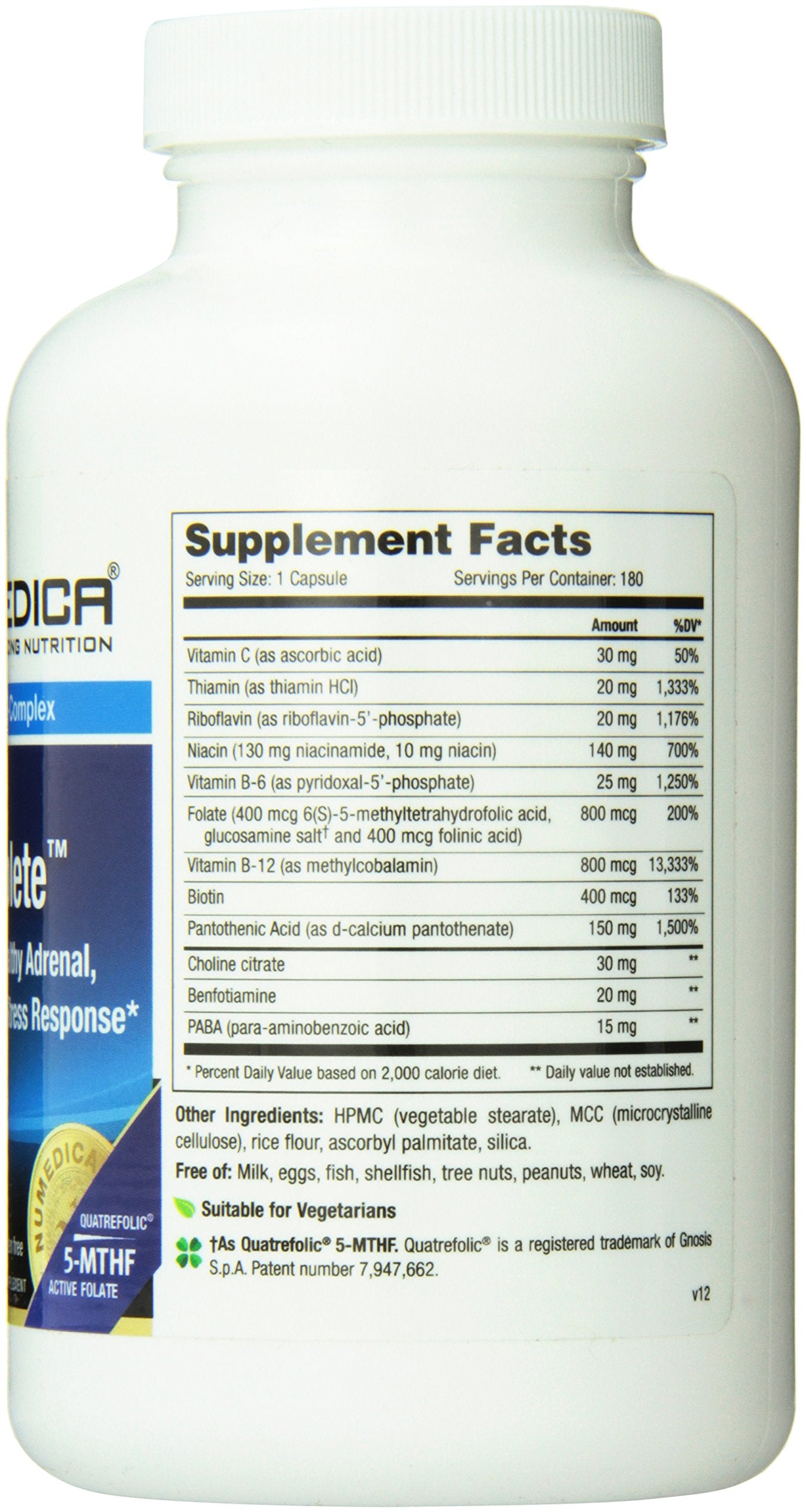 NuMedica B-Replete Capsule 180 Count