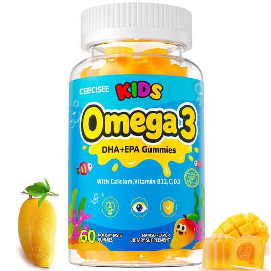 Ceecisee Organic Kid’s Omega-3 Gummies 60 Count